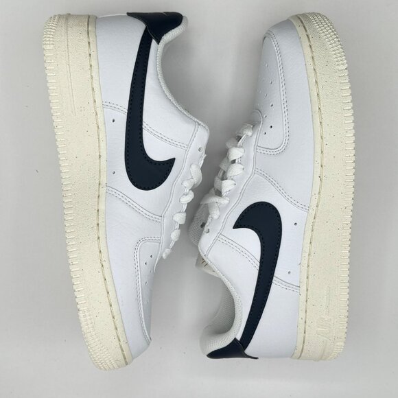 Womens Nike Air Force 1 07 NN White-Obsidian Blue-Pale Ivory FZ6768-100 Sz 6.5 - Picture 8 of 12